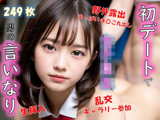 初デートで言いなりになっちゃう女子校生(AIらぼんぬ) [d_293493]