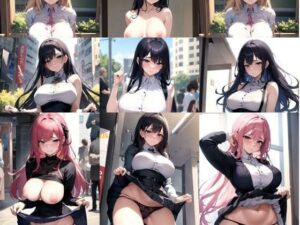 泣きながらパンツ見せてくる美少女2(きゅうりの里) [d_293632]