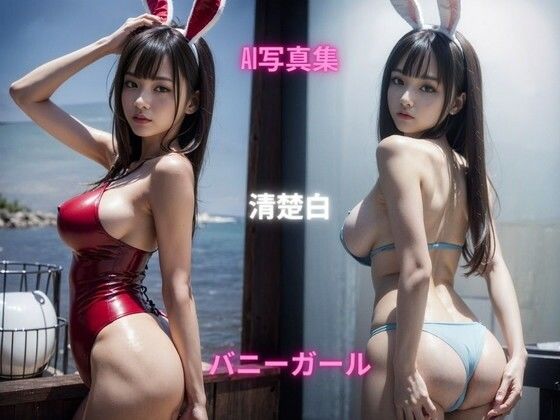 AI写真集 清楚白 SHIRO SEISO バニーガール(Premium Girls) [d_293642]
