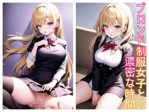 ブロンド制服女子との濃密な時間(ビンビンクリップ) [d_293804]