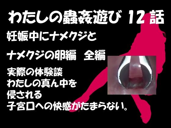 私の蟲姦遊び 第12話 妊娠中にナメクジとナメクジの卵編 全編(シングルママの日常) [d_293886]