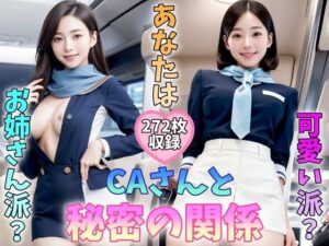 CAさんと秘密の関係 飛行機でスチュワーデスからの誘惑 可愛い派 クール派(サファイアライオン企画) [d_294284]
