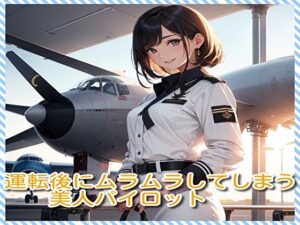 運転後にムラムラしてしまう美人パイロット(BMさん) [d_295646]
