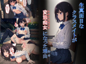 生真面目なクラスメイトが変態痴女になった理由(punyスタジオ) [d_295656]