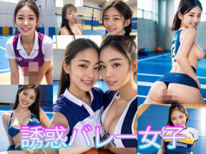 誘惑バレー部 〜エッチなバレー女子たちとヤリまくり〜(ナカAI) [d_295674]