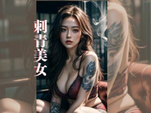 刺青美女(開脚美女) [d_296039]