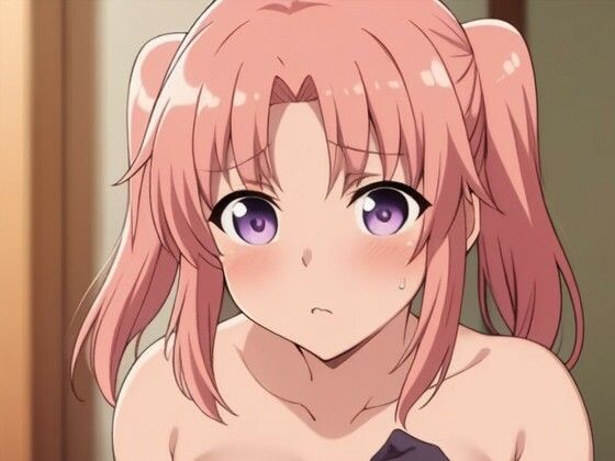 AIアニメーションピンク髪その2(AIズリ屋) [d_296067]