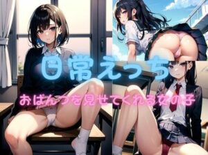 日常えっち おぱんつを見せてくれる女の子(えちえちぱらだいす) [d_296475]