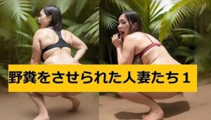 野糞をさせられた人妻たち1(痴女妻) [d_296770]