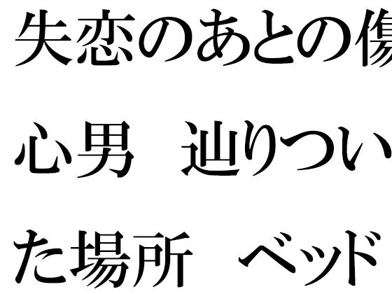 失恋のあとの傷心男 辿りついた場所 ベッドの上で素っ裸(逢瀬のひび) [d_296939]