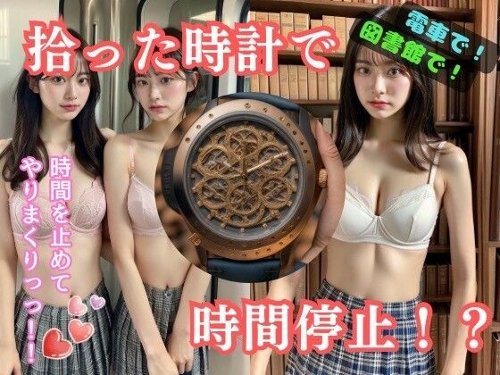 拾った時計で時間停止(女の子3D) [d_297196]