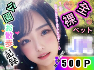 全裸ペットJK公園お散歩記録(店長の裏の顔) [d_297442]