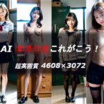 AI女子〇生これがこう！(AILunaのセクシーグラビア制服編) [d_298013]