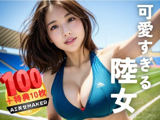 可愛すぎる女子陸上選手権 110連発(AI美女Maker) [d_298031]