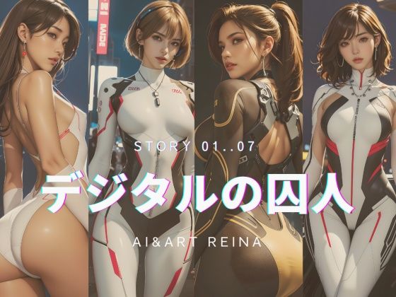 麗奈、香澄、遥香、紗月（デジタルの囚人 収録01〜07）(AI＆ART Reina) [d_298053]