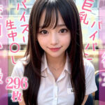 女子校生のパイパン彼女と校内ハメ撮りセックス(みっくすAI) [d_298614]