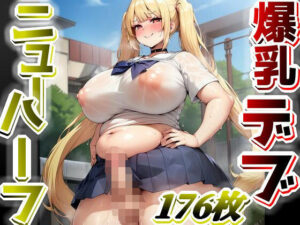 爆乳デブニューハーフのイラスト集(AIと平和) [d_298706]