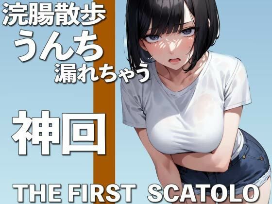 うんち我慢しながらお散歩・・・も、漏れちゃう THE FIRST SCATOLO【スカトロ・脱糞】(ブリブリブリズム) [d_299075]