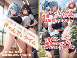 体操服でコスプレ 美香・エミ・なぎさ(きゃんでぃタイム) [d_299225]