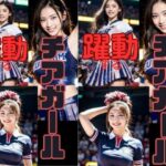 躍動するチアガール(水樹空良の美女部屋) [d_299456]