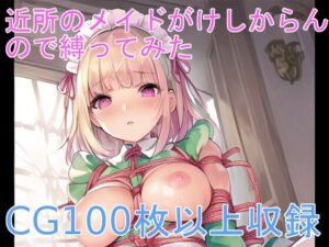 近所のメイドがけしからんので縛ってみた(X) [d_255567]