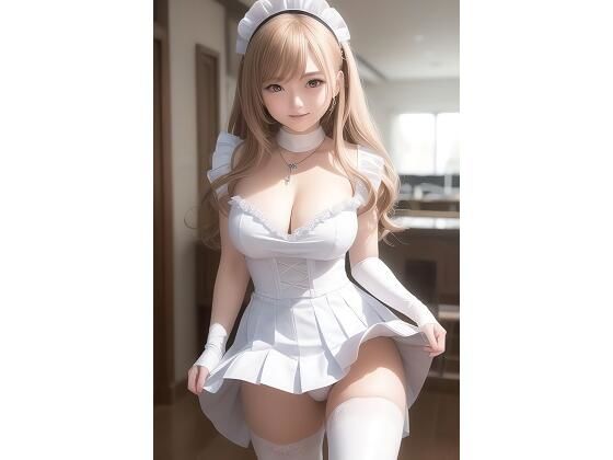 非実在美少女メイドAIイラスト集※リアル(AIイラスト冒険者) [d_266139]