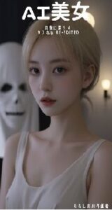 AI 美女 月夜に舞う 4 RE-EDITED(ななしのAI作画者) [d_287830]