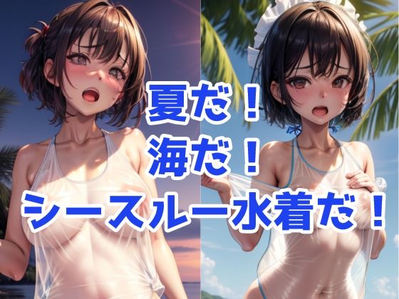 夏だ！海だ！シースルー水着だ！(AI Model Channel) [d_290341]