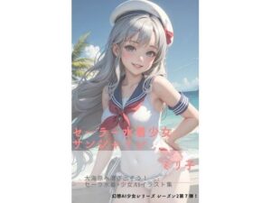 セーラー水着少女サンシャイン(ミリ子) [d_294460]