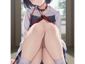 承認欲求に負けた貧乳JKが首輪を装着し完全服従を宣誓したことで人生終了のカウントダウンが始まってしまう集(変態ベイビー) [d_295509]