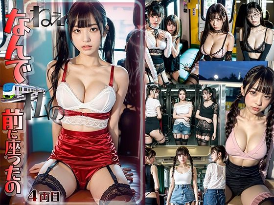 空いてる車内ねぇなんで私の前に座ったの4(AI4090man) [d_298878]