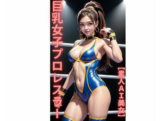 巨乳女子プロレスラー【素人AI美女】(妄想カメラマン) [d_299031]