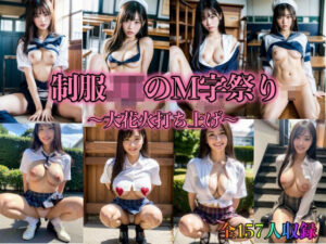 制服JKのM字祭り〜大花火打ち上げ〜全157人収録(ド変態倶楽部) [d_299458]