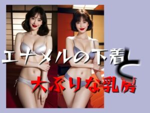 エナメルの下着と大ぶりな乳房(スタジオTOMO) [d_299747]