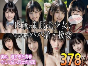 18歳の制服美少女、初めてのパパ活・援交 〜僕の、遅すぎた青春 そして成人同士の純愛〜(AILand18) [d_299881]