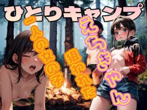 ひとりキャンプ えちきゃん(えーあいきゅーたー) [d_300271]