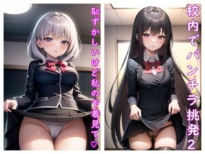 校内でパンチラ挑発Vol.2(ビンビンクリップ) [d_300315]