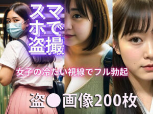 スマホで盗撮 〜女子の冷たい視線でフル勃起〜(FROZEN THE TIME) [d_301142]