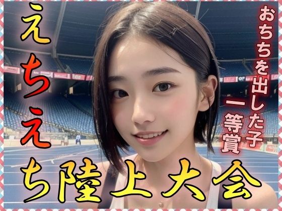 えちえち陸上大会 おちちを出した子1等賞(山と撫でシコシコ) [d_301199]