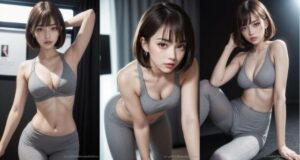 AI美麗スポブラポートレート集(ei-jo@AIBeautyGallery) [d_301307]