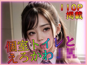 個室トイレとえろかわJK(AIの世界に入りびたり) [d_301408]