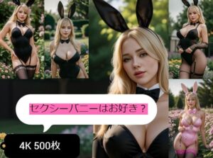 【超美麗4K】セクシーバニー写真集(異世界グラビア) [d_301493]