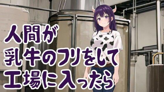 人間が乳牛のフリをして工場に入ったら(夢祭うた with ひでシス（みやこ庵）) [d_301647]