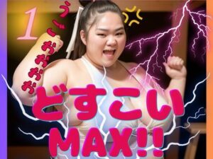 AI巨漢女どすこいMAX！！第1弾！！ ぽっちゃり 女力士 柔道 空手 格闘家 相撲 相撲取り 巨漢女 巨人 でかい big むちむち アスリート ごっつあんです(AI 巨漢女@どすこい) [d_302084]