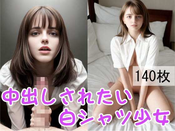 中出しされたい白シャツ少女(峰島一族) [d_302176]