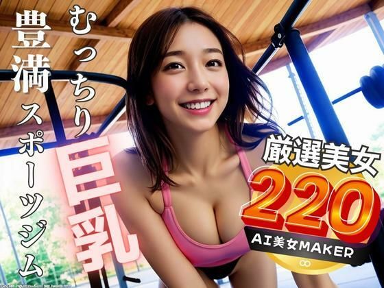 むっちり巨乳 豊満スポーツジム 香り立つ汗だくボディー厳選220人＋「FANZA限定特典」(AI美女Maker) [d_302513]