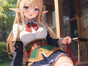 ファンタジー制服風エルフさん(ほげふが) [d_302938]
