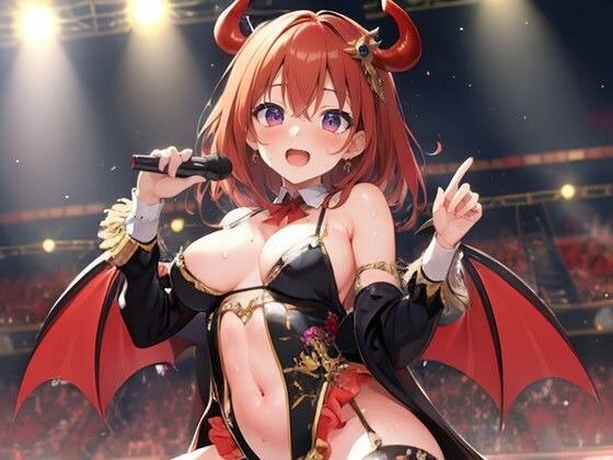 アイドル風小悪魔さん(ほげふが) [d_302943]