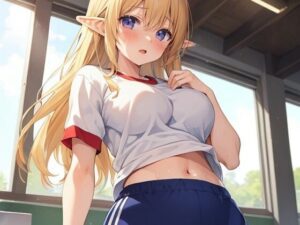 体操着風エルフさん(ほげふが) [d_303377]