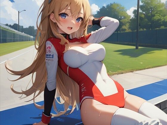 レースクイーン風美少女さん(ほげふが) [d_303611]